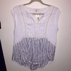 Skies are Blue Stitch Fix Boho Top